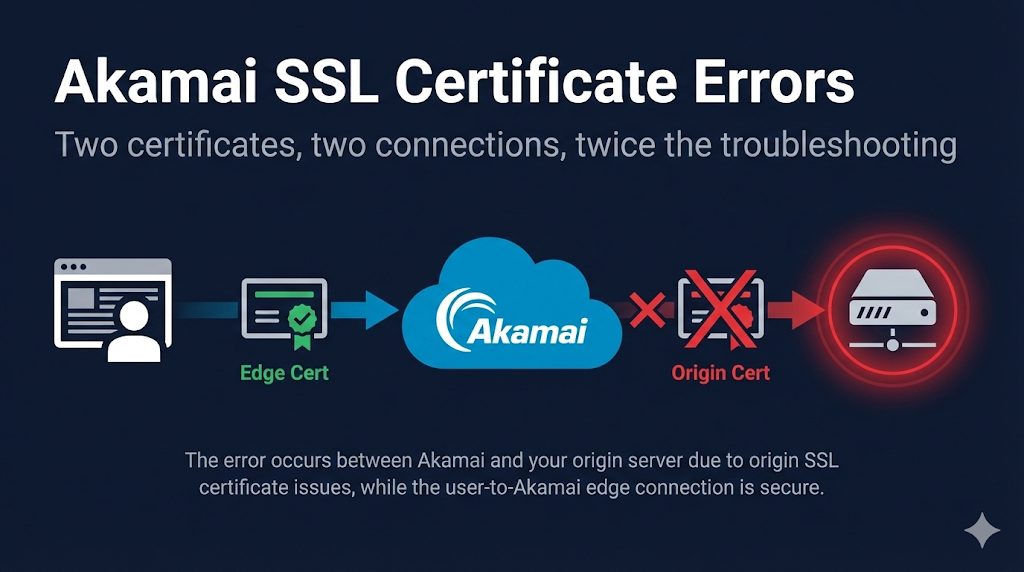 Akamai SSL Certificate Errors