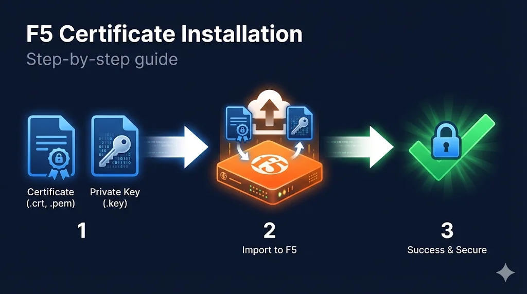 F5 Certificate Installation
