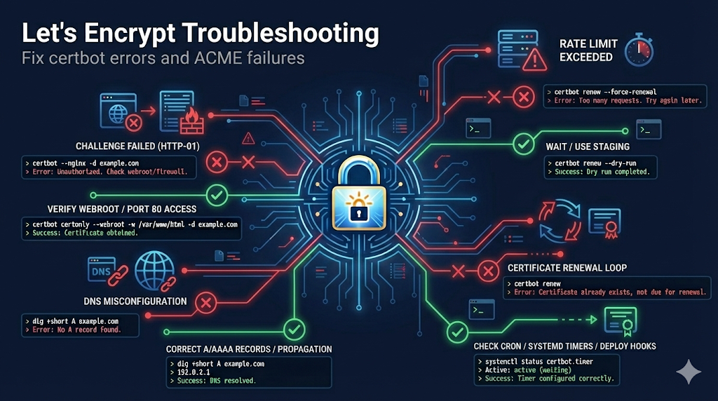 Let's Encrypt Troubleshooting