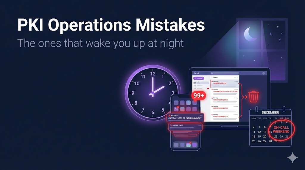 PKI Operations Mistakes - The ones that wake you up at night