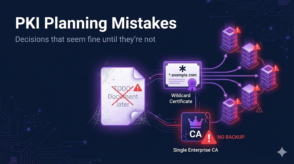 PKI Planning Mistakes