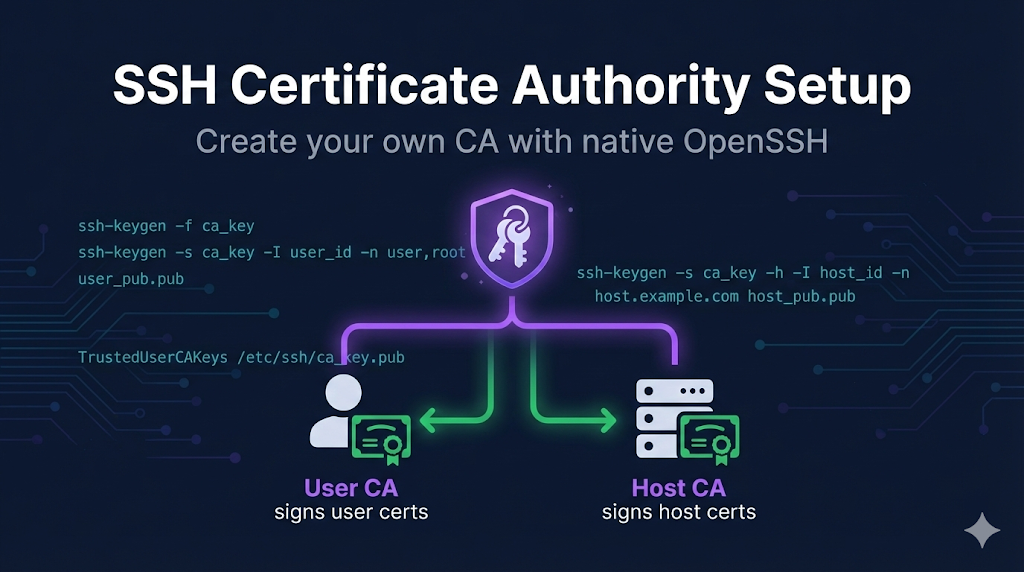 SSH Certificate Authority Setup