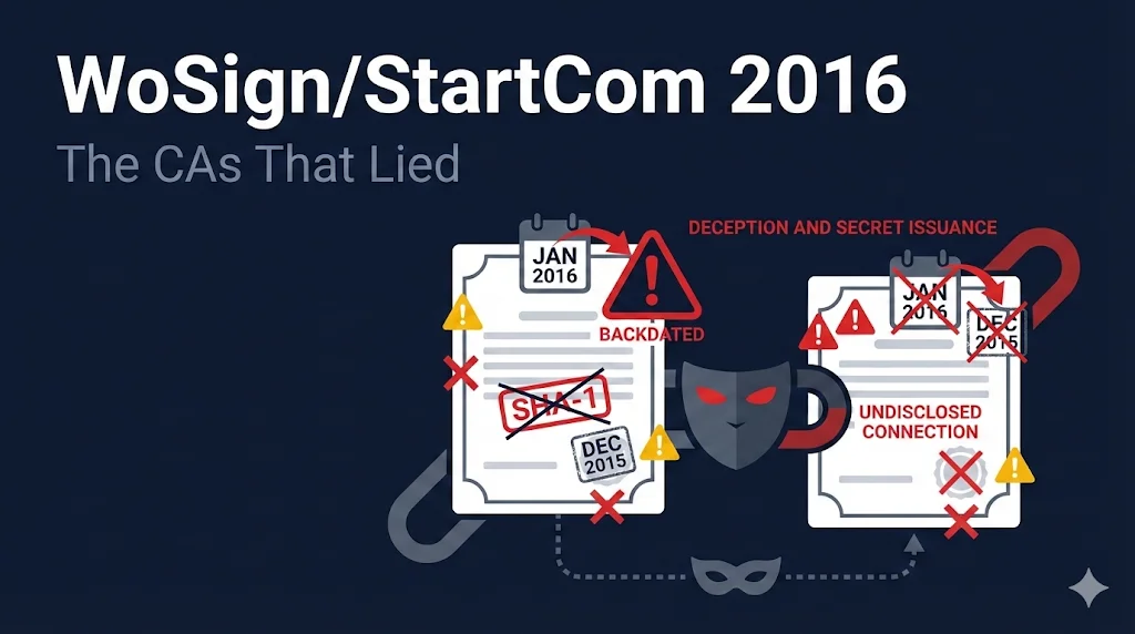 WoSign/StartCom 2016: Lies, Backdating, and Secret Acquisitions